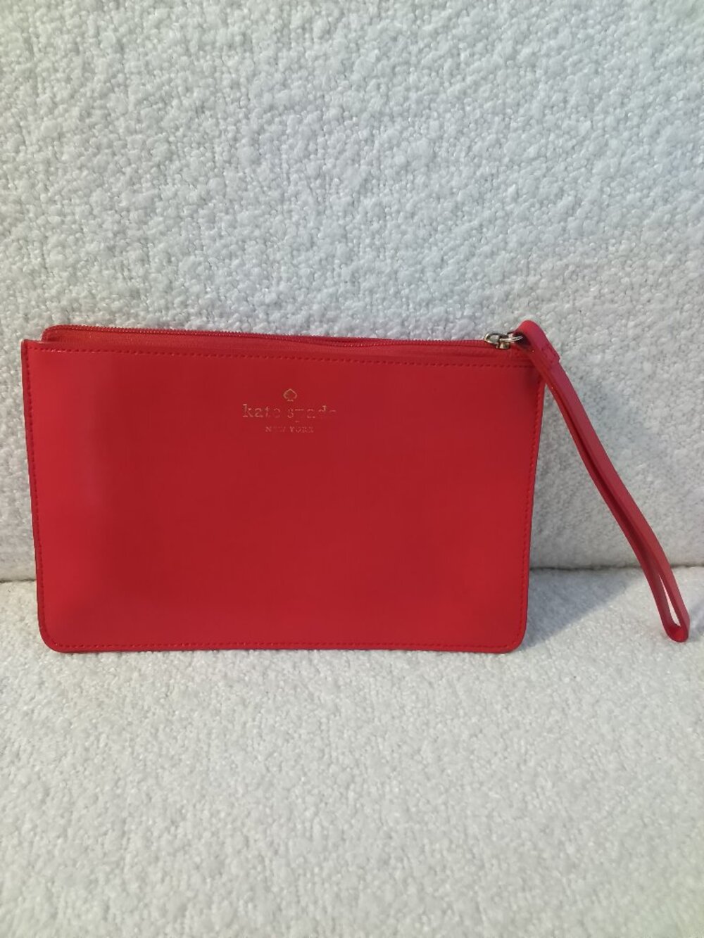 Kate Spade Red Leather Wristlet